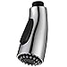SonTiy Pull Out Faucet Head Replacement Part G1/2 Threads Spray Head 2 Function Nozzle Head for Pull Down Kitchen Faucet Chrome finish