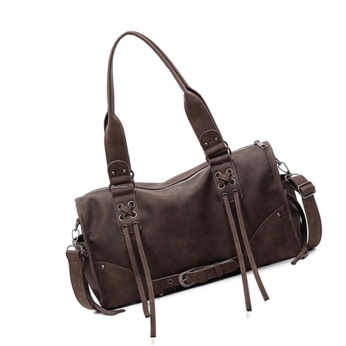 Sac à bandoulière en cuir synthétique avec sangle réglable tendance
