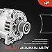 A-Premium Alternator Compatible with Volkswagen CC 2013 2014 2015 2016 V6 3.6L, 12V 140Amp Clockwise 6-Groove Clutch Pulley, Replace# TG14C060, 03H903023L, 439855