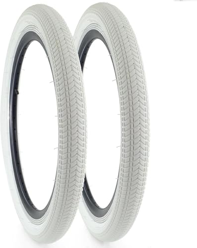 GRELiving 2er-Pack Kindfahrrad Reifen 20x2.125 Faltbar Mantel Ersatzreifen...