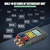 Digital Manifold Gauge for 93 Refrigerant Digital Manifold Gauge Set HVAC Pressure&Temp Test Air Conditioning Tools & Equipment Supercooling/Superheating Test HVAC Digital Gauges with 3.5"LCD Display #4