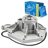PHILTOP Engine Water Pump Compatible with Audi A6 A4 Quattro Q7 S4 S5 2005-2015, for Vo-lkswagen Touareg 2009 2010 Replacement Water Pumps with Gasket