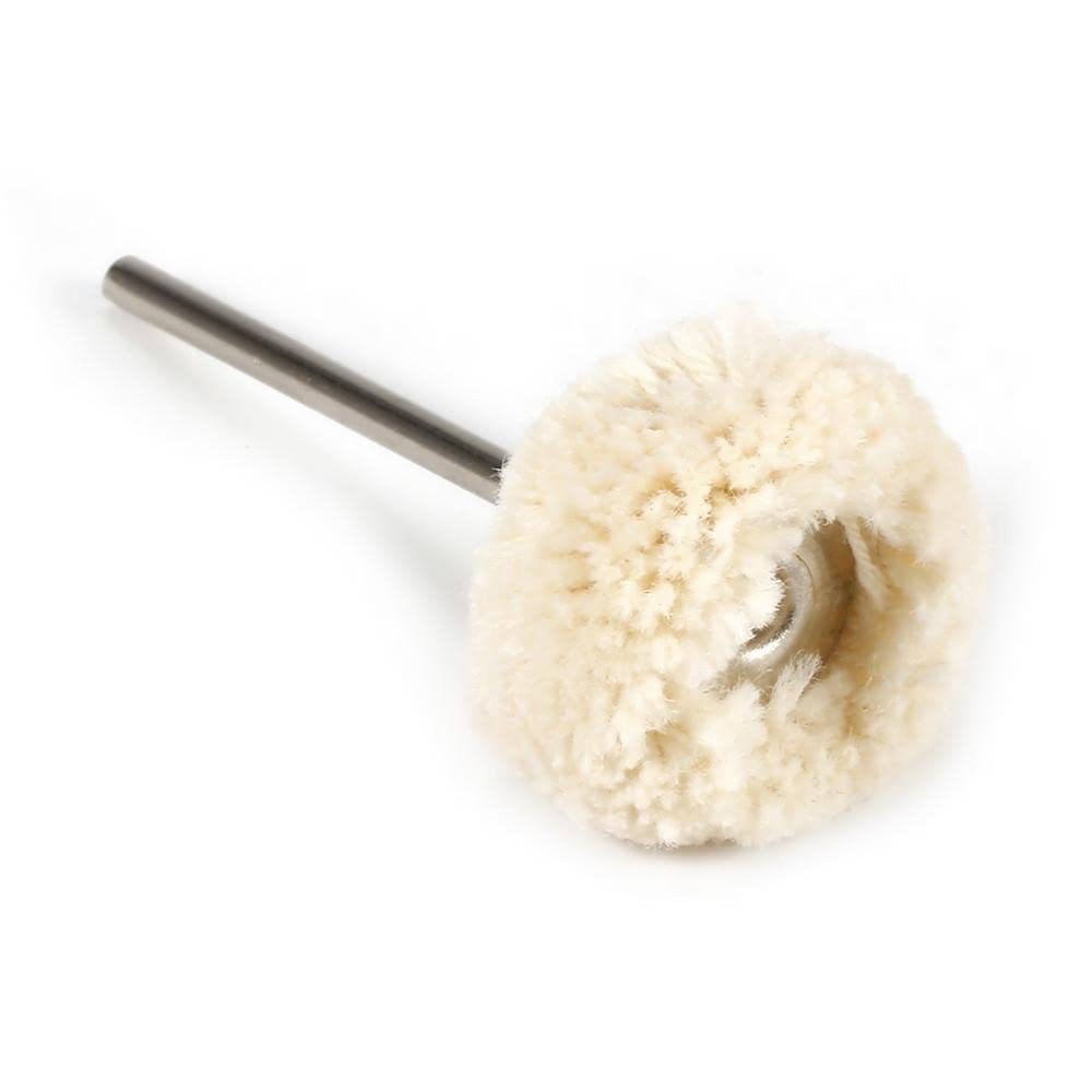 NMD Dental Polishing Buffs (White Cotton Thread For Straight Handpiece) (pack of 1pc)