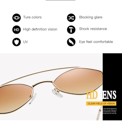 Lunettes de soleil rétro de luxe aux finitions faites main - 2