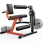 FEIERDUN 4-in-1 Adjustable Leg Extension Curl Machine - 700lbs Capacity Leg Extension Machine for Lower Body Workouts - Adjustable Leg Curl Machine, Home Gym Equipment