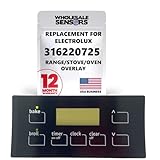 316220725 Overlay Range/Stove/Oven Replacement Part- 18-month warranty