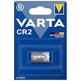 VARTA Piles CR2, lot de 1, 3V, piles spéciales pour petits appareils électroniques, longue durée de vie, hautes performances