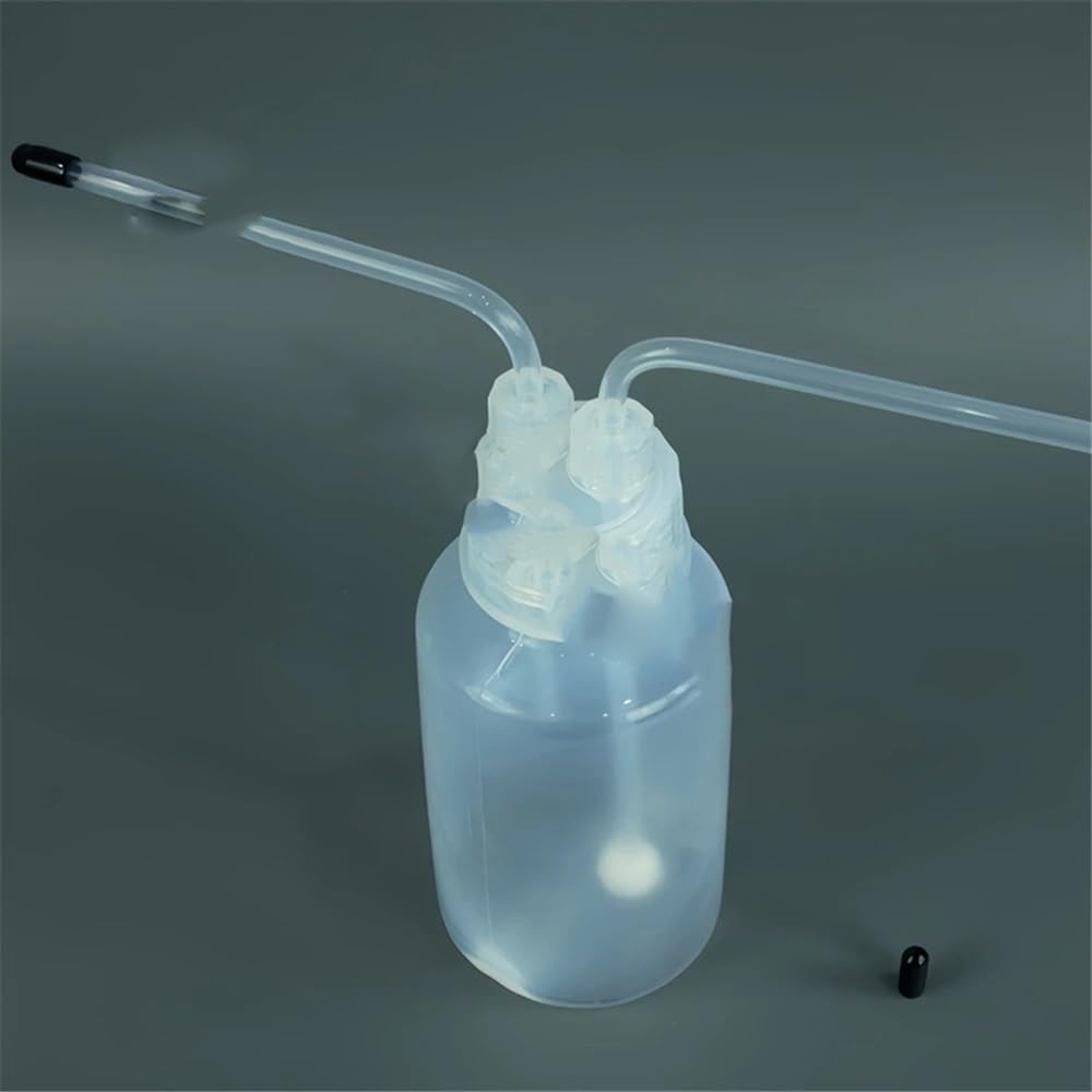 Laborausstattung und -bedarf 250 ml GL45-Gewindeflasche mit PTFE-Fritte-Rohrverbindern for 1/4-Rohr
