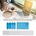 Privacy Screen Adhesive Strips and Plastic Slide Mount Holder Tabs for Computer Monitors and Laptops, Mount for Privacy Screen Protector Privacy Filter, 5 Set Replacement Kits