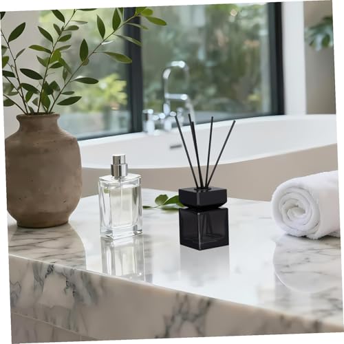 Set Difusor de Aroma Vacío de Ratán 100ml con Vaso y Tapa miniatura 5