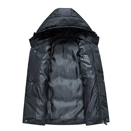 Alalaso Men's Lightweight Packable Puffer Down Jacket Insulated Resistant Fall Coats With Hood #TOP1