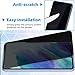 zonyee 3 Pack Privacy Screen Protector for Samsung Galaxy S21 FE 5G 6.4