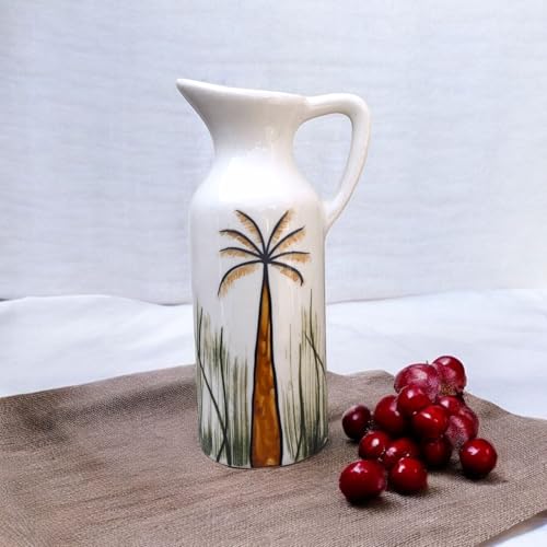Image of MALAIKAH Ceramic Oil Dispenser Khajur Pack of 3 for Kitchen, Dining, Gifting, Home & Kitchen Decor