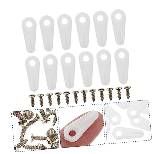 Image of Veemoon 100pcs Photo Frame Buttons Durable Hanging Photo Accessories for Frame Backboard Fixing Reliable Turn Buttons for Easy Picture Replacement and Craft Projects