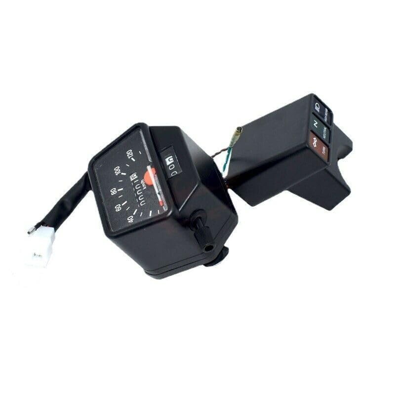 Speedometer Instrument Assembly Odometer Tachometer Gauges Set for Yamaha XT225