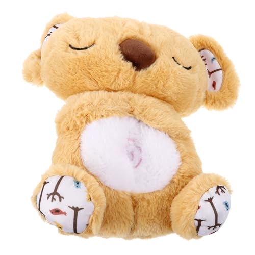 Poupée loutre en peluche sensorielle marron pour le sommeil de bébé