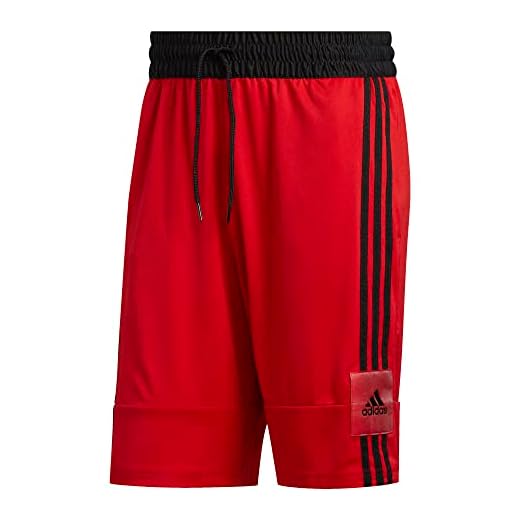 adidas Mens 3G Speed X Shorts Scarlet/Black XL