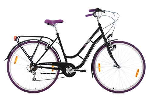 KS Cycling Casino Vélo de Ville Femme, Noir