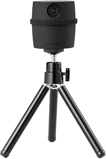Sandberg Motion Tracking Webcam 1080P | Intelligent Webcam | Follows Your Movements | Integrated Microphone | Includes Tripod