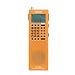 Produktbild Tecsun Digital PL368 AM/FM/LW/SW Worldband Radio mit einseitigem Bandempfänger, Orange