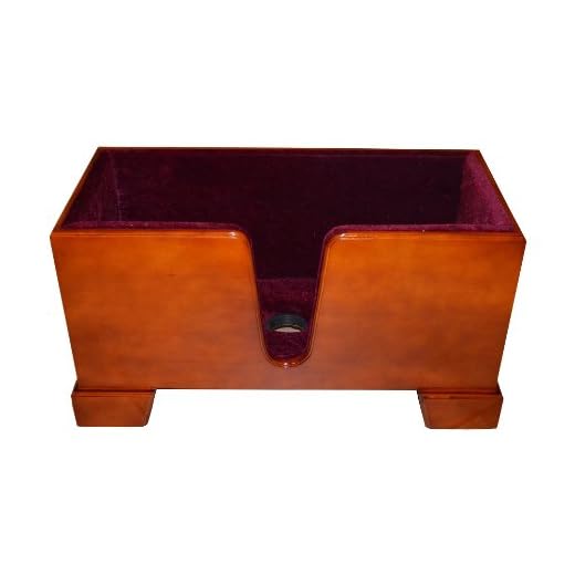 Vio Music Upright Double Bass Wooden Stand Burgundy Velvet Plush Cushions