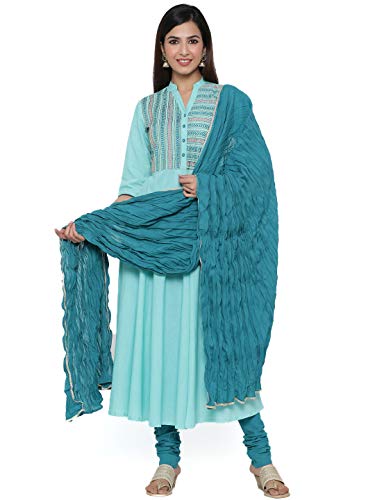 Image of Jaipur Kurti Women's Cotton Anarkali Salwar Suit Set