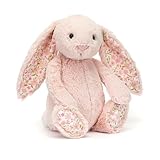 Jellycat Blossom Blush Cherry Bunny Medium - L: 9 cm x l: 12 cm x h: 31 cm