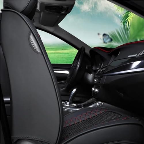 Housses de siège auto universelles rouges pour Ford Kuga et Focus