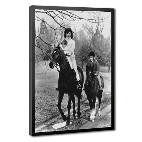 Impression sur toile First Lady Jacqueline Kennedy tableau décoration murale bureau