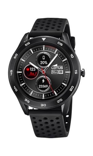 Montre connectée Lotus 50013/5 pour homme actif, idéale du bureau aux séances de sport