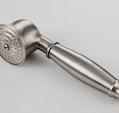 Ensemble de douche en laiton de qualité supérieure finition nickel brossé Gowe - 4