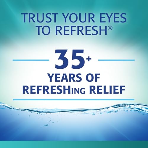Image of Refresh Digital Lubricant Eye Drops For Dry Eyes, 0.34 Fl Oz Sterile