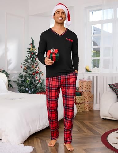 Pyjama homme long douillet pour soirées d'hiver et week-ends cocooning