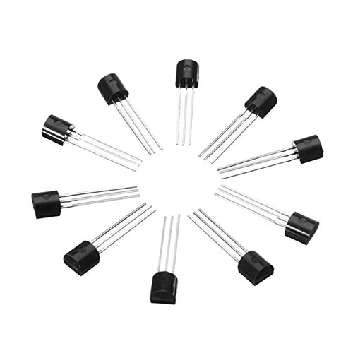 ZYME® BC547 TO-92 NPN General Purpose Transistor 45V 0.1A 10 Piece ...