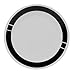 Corelle Urban Black Lunch Plate- Set of 6