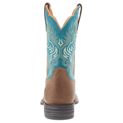 Ariat Youth Outsider Toasty Tan and Voyage Cowboy Boot3
