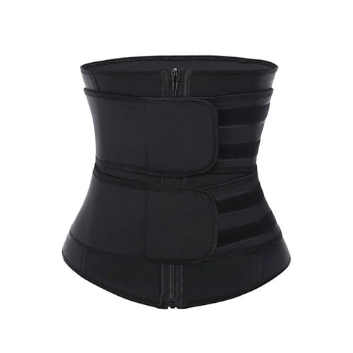 DDFS Waist Cincher Belt Plus Size Sweat The Weight Off Tummy Control Waist Trainer for women Belly Fat-Black 5XL