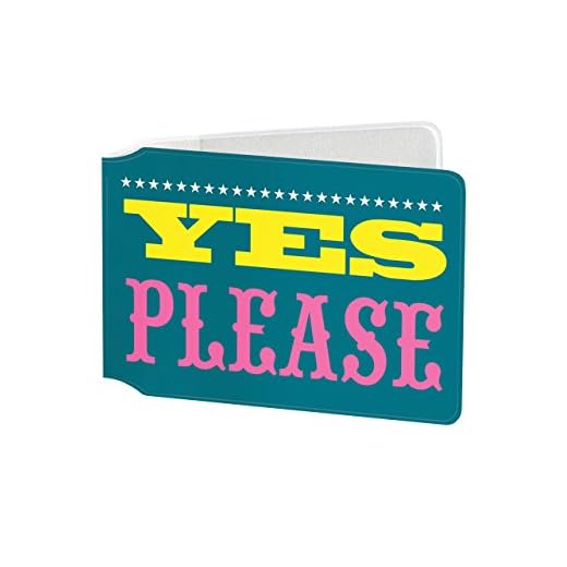 Brainbox Candy No Thanks/Yes Please Travelcard Oyster Wallet