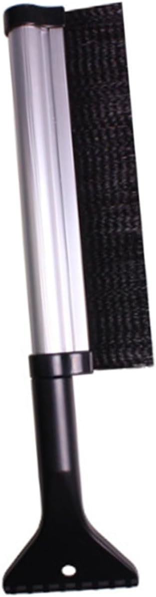 Healifty Extendable Aluminum Snow Brush and Ice Scraper for Car Winter Snow Removal Telescoping Ice Shovel Auto Supplies for Heavy-Duty
