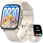 Smart Watches for Men Women with Bluetooth Calling, Heart Rate Sleep Monitor, 1.85 Inch Screen, DIY Dial, 100+ Sports Modes, AI Built-in Fitness Tracker, IP68 Waterproof, Smartwatch for Android iPhone