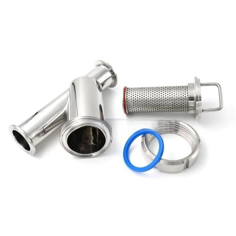 Accesorios de codo de agua de ósmosis inversa,Conexiones de manguera OD,Conectores de acoplamientos rápidos,Acoplamientos rápidos macho(Size:38mm Ferrule50.5)