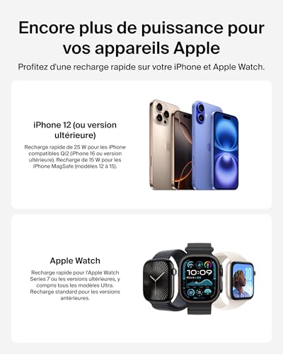 Belkin UltraCharge Pro Support de chargement sans fil - vue 10