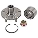 TRQ 2 Piece Front Wheel Bearing & Hub Kit Set Compatible with 2000-2001 INFINITI I30 2002-2004 I35 2002-2006 Nissan Altima 2000-2008 Maxima