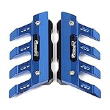 Farbe: Guard Mudguard Sliders sehen exquisit aus.Es gibt fünf Farben zur Auswahl.Beim Schutz der Kämpfer verbessert es auch den Körpergrad und zeigt seine Individualität.