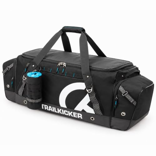 TRAILKICKER 42" Premium Ice Hockey Gear Bag, Equipment Duffle, Blue