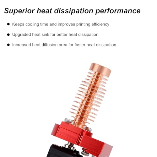 BTFO Keramik Hotend Kit für Flashforge Adventurer 5M/5M Pro, Hitzebeständiges Hotend Kit mit Schraubenschlüssel für Flashforge 3D Drucker