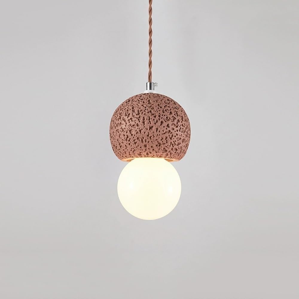 Lámparas colgantes pequeñas y creativas en color blanco nulo minimalista 7