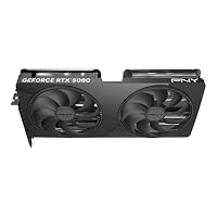 PNY NVIDIA GeForce RTX™ 5080 Slim Dual-Lüfter, Dual-Slot-Grafikkarte – Ansicht 4