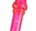 Soprano Descant Recorder 8 Hole-3 Piece Kids Crystal Music Flute w/Cleaning Rod Bag Instruction Pink