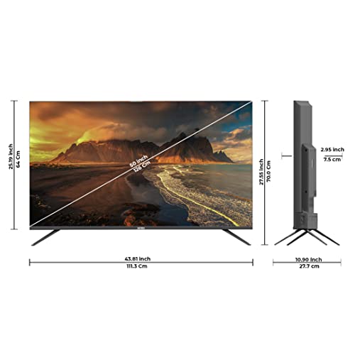 Image of Intex 126 cm (50 inches) 4K Ultra HD Smart LED TV LED-WOS5007U (Black)